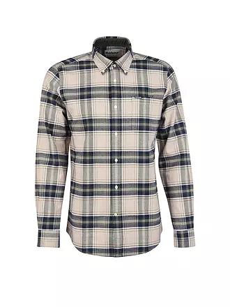 BARBOUR | Chemise en flanelle coupe slim | beige